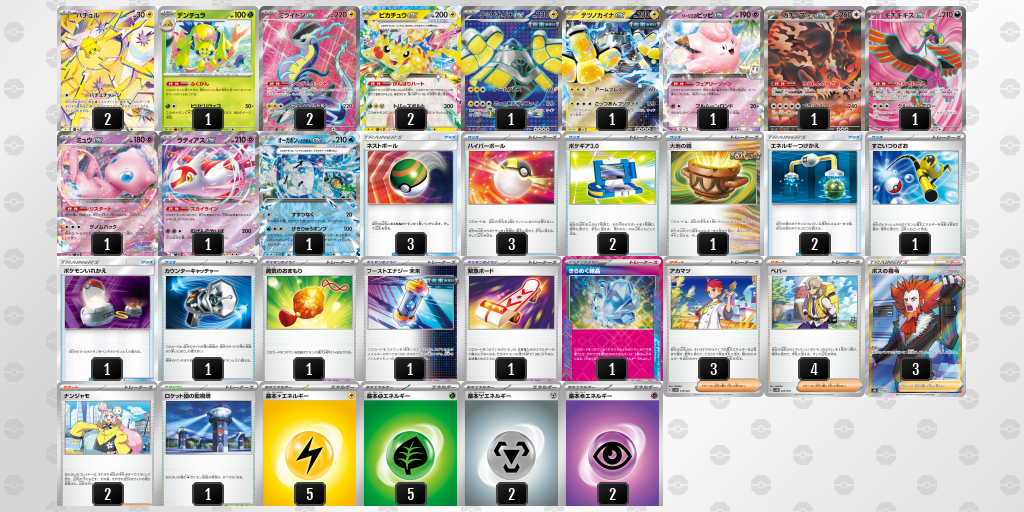 【ポケカ】ミライドンex環境デッキ紹介(2025/04/20シティリーグベスト4)