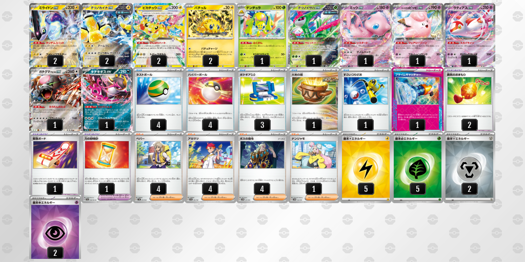 【ポケカ】ミライドンex環境デッキ紹介(2025/04/13シティリーグ優勝)