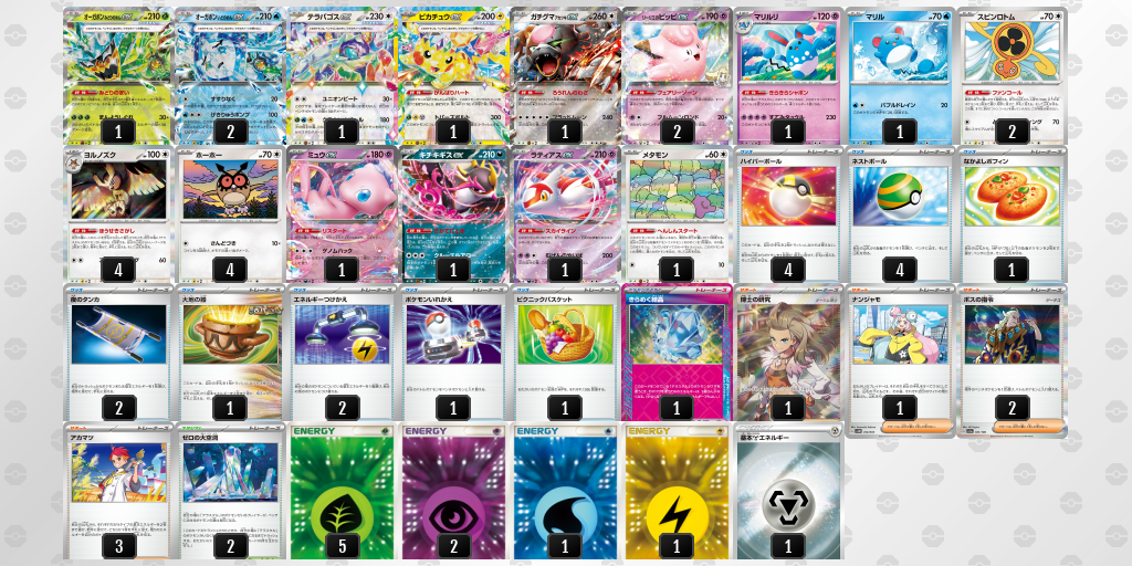 【ポケカ】オーガポンex 環境デッキ紹介 (2025/04/13 シティリーグ 入賞)