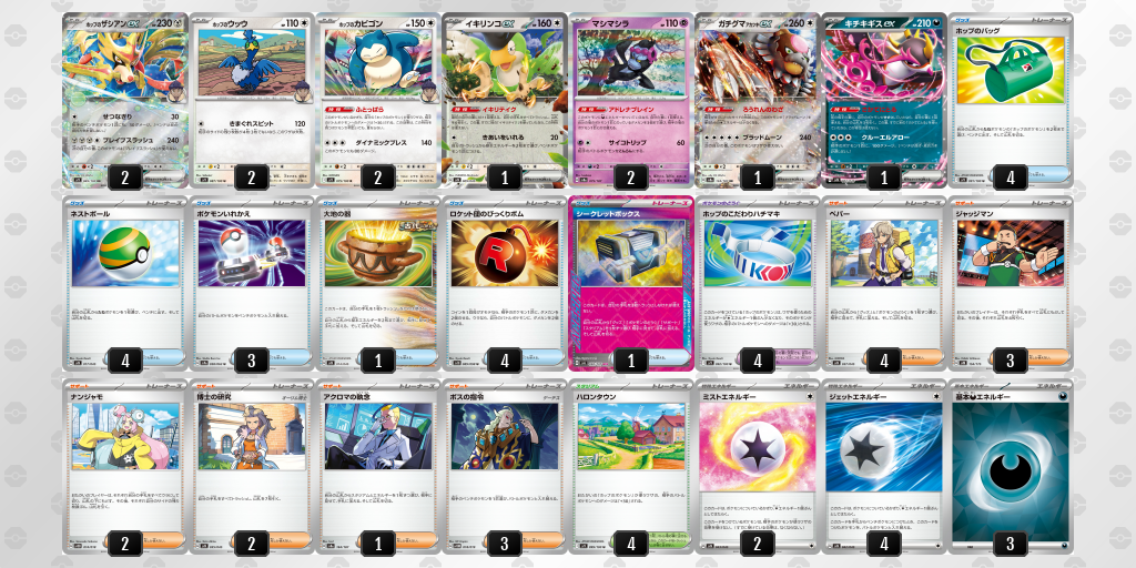 【ポケカ】ホップのザシアンex 環境デッキ紹介 (2025/04/20 シティリーグ 入賞)