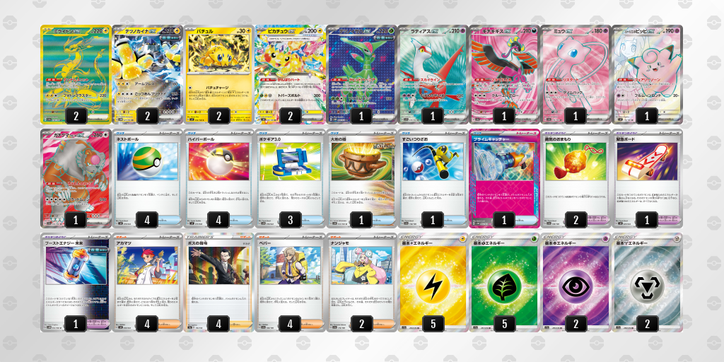 【ポケカ】ミライドンex環境デッキ紹介(2025/04/13シティリーグ優勝)