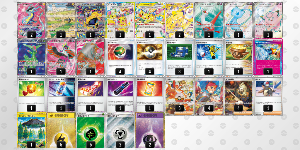 【ポケカ】ミライドンex環境デッキ紹介(2025/04/19シティリーグベスト8)