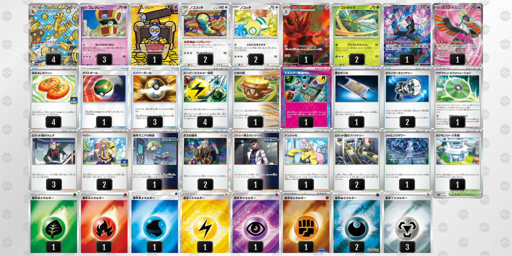 【ポケカ】サーフゴーex環境デッキ紹介(2025/04/19シティリーグベスト8)