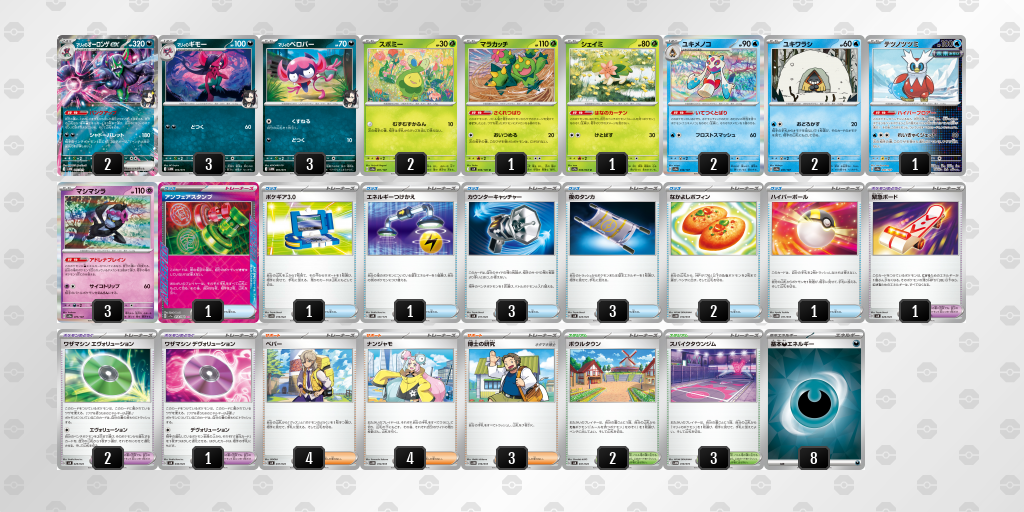 【ポケカ】マリィのオーロンゲex 環境デッキ紹介 (2025/04/19 シティリーグ 入賞)