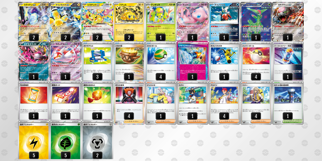 【ポケカ】ミライドンex環境デッキ紹介(2025/04/20シティリーグ準優勝)