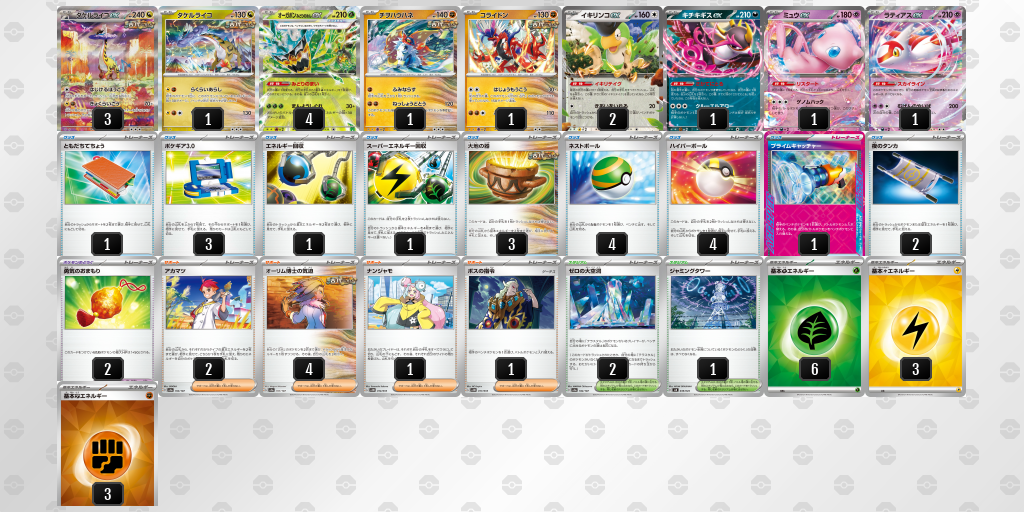 【ポケカ】タケルライコex環境デッキ紹介 (2025/04/20 シティリーグ ベスト4)