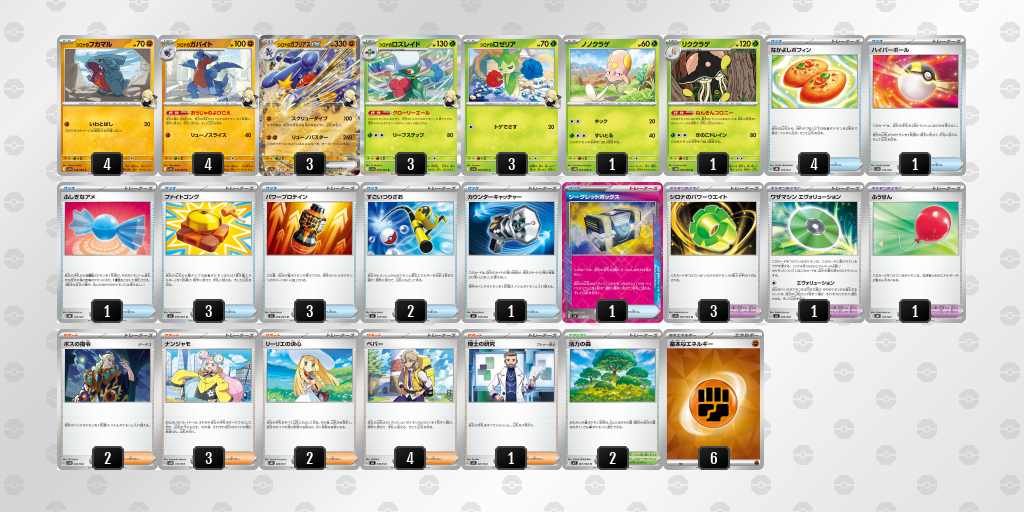 【ポケカ】シロナのガブリアスex環境デッキ紹介(2025/09/13シティリーグジュニアリーグベスト4)