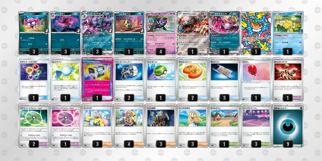 【ポケカ】マリィのオーロンゲex環境デッキ紹介 (2025/09/14 シティリーグ 優勝)
