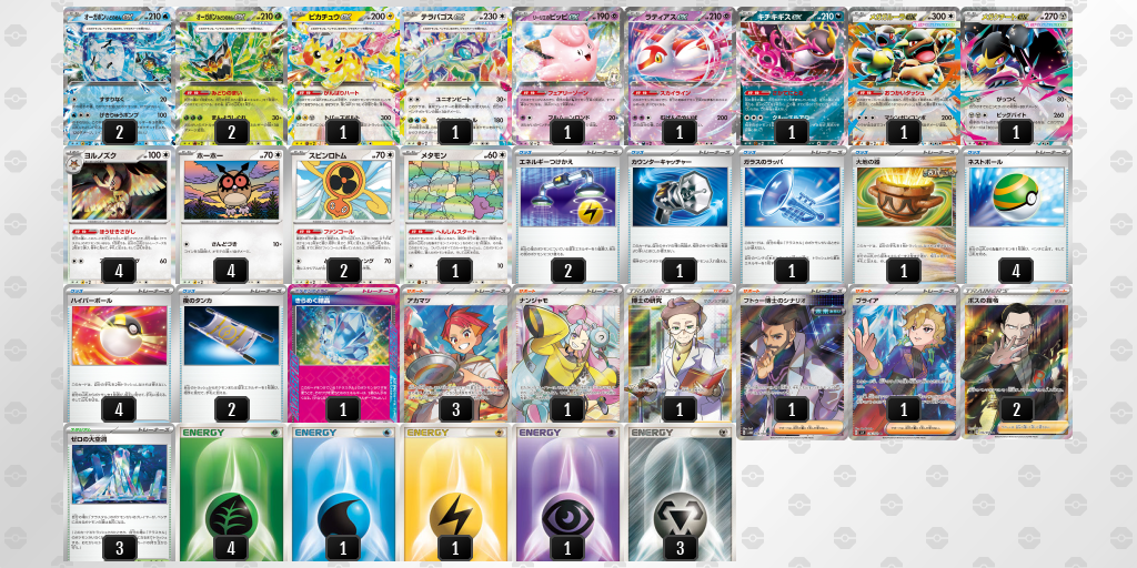 【ポケカ】オーガポンex 環境デッキ紹介 (2025/09/25 シティリーグ 準優勝)