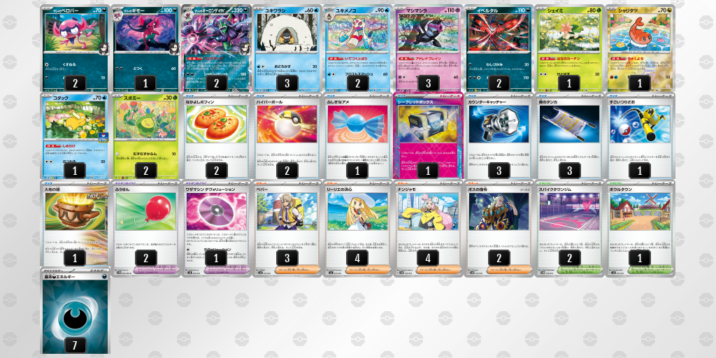 【ポケカ】マリィのオーロンゲex環境デッキ紹介 (2025/09/07 シティリーグ 優勝)